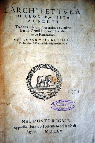 Alberti Architettura Mondovi 1565 14